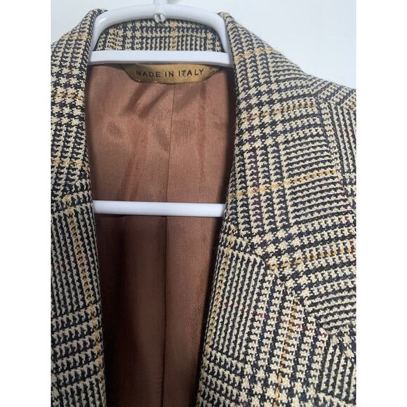 Donna Karan Woman’s Wool Blazer Vintage Made In Italy Old Money Designer Preppy - Picture 3 of 12